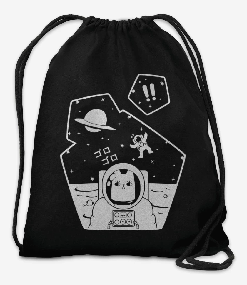 Mochila Negro de Cat cat cat