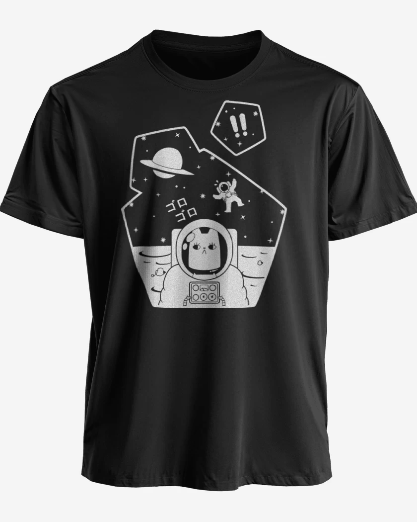 Polera premium Negro de Cat cat cat