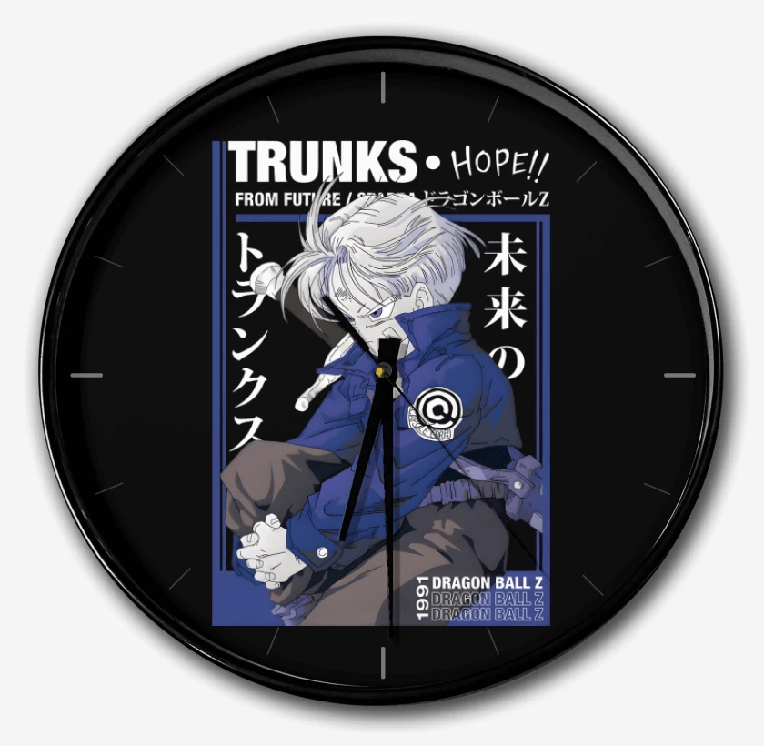 Reloj Negro de Trunks del Futuro