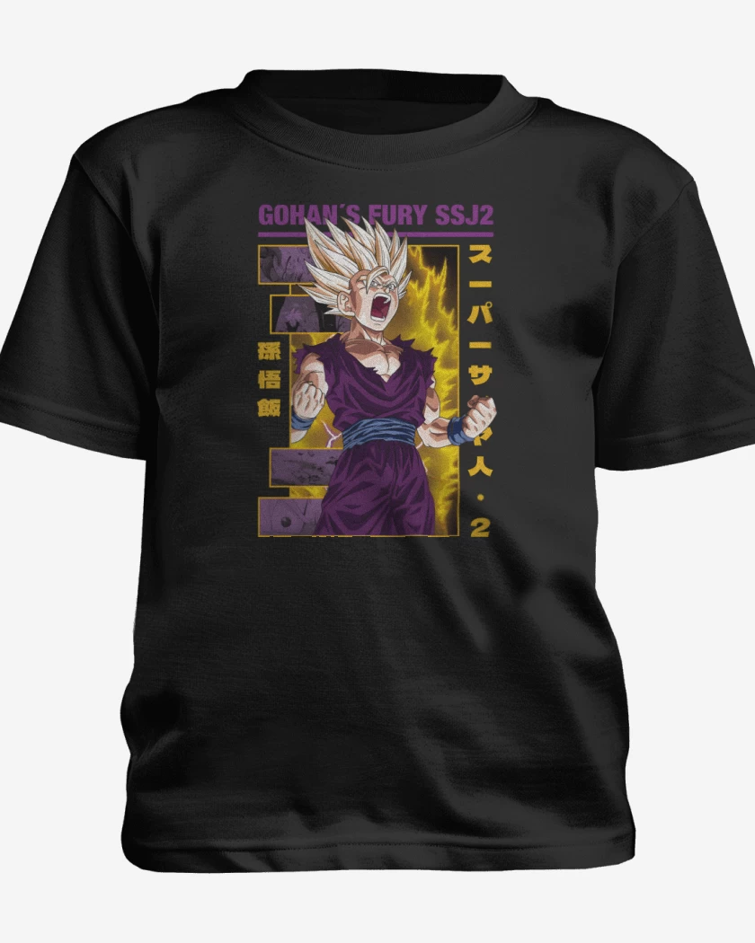Polera de niño Furia de Gohan