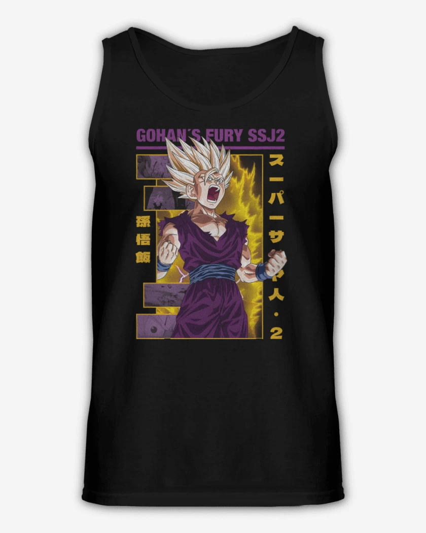 Sudadera Negro de Furia de Gohan