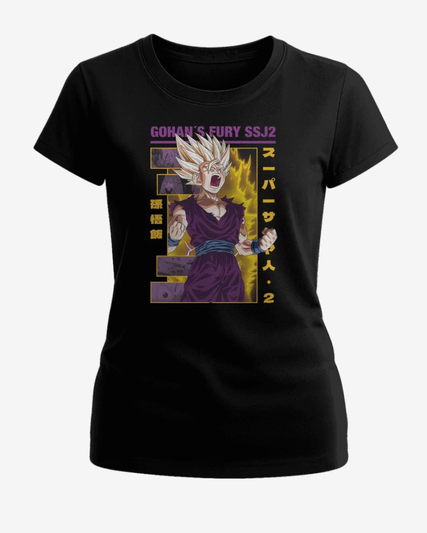 Polera de Mujer Furia de Gohan