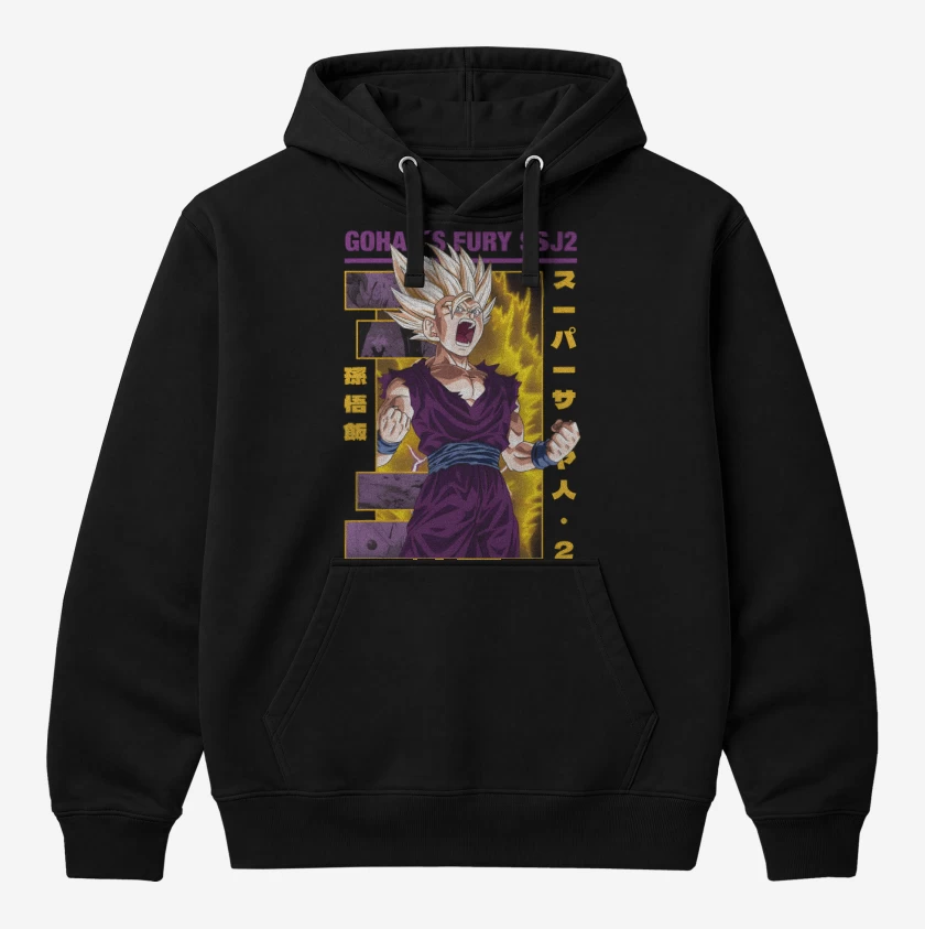 Polerón Canguro Furia de Gohan