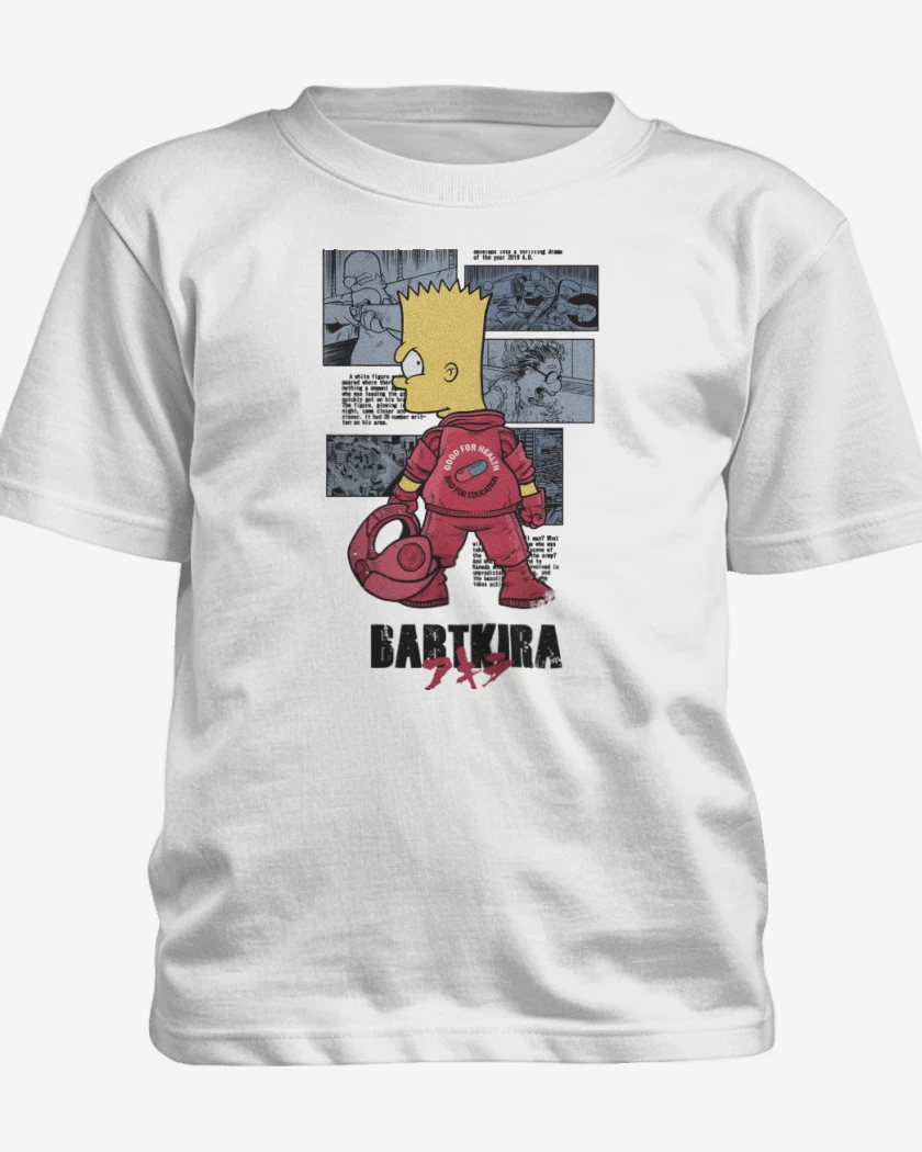 Polera de niño Blanco de Bartkira