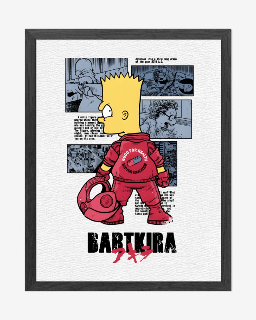 Cuadro decorativo Blanco de Bartkira