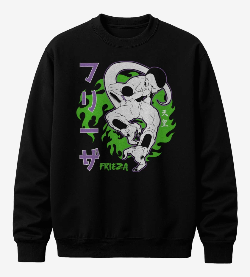Poleron polo Frieza Over Power