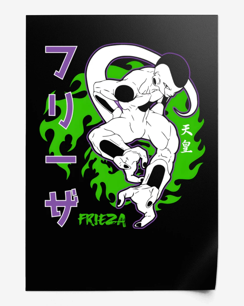 Print Frieza Over Power