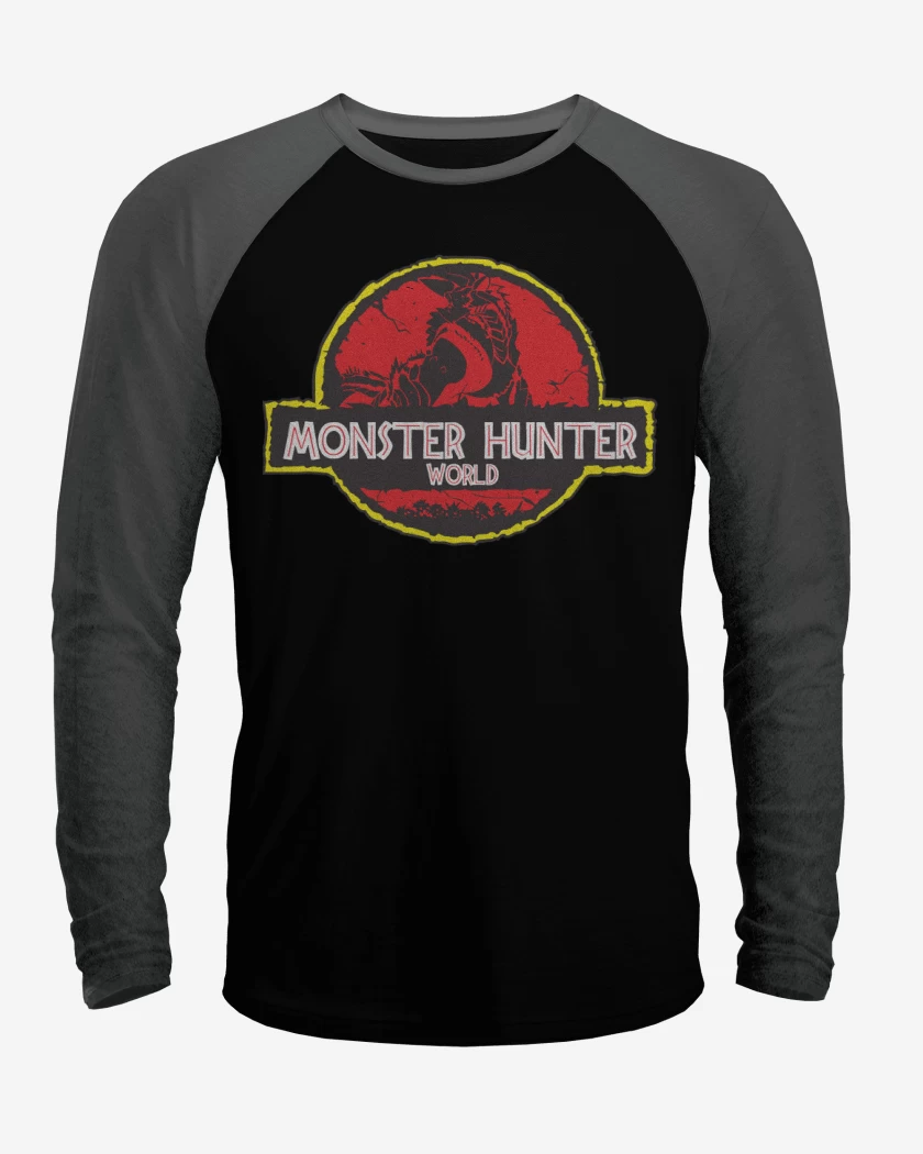 Polera Raglan Monster Hunter World