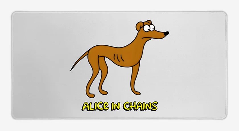 Mouse pad Gamer Ayudante de Santa in Chains