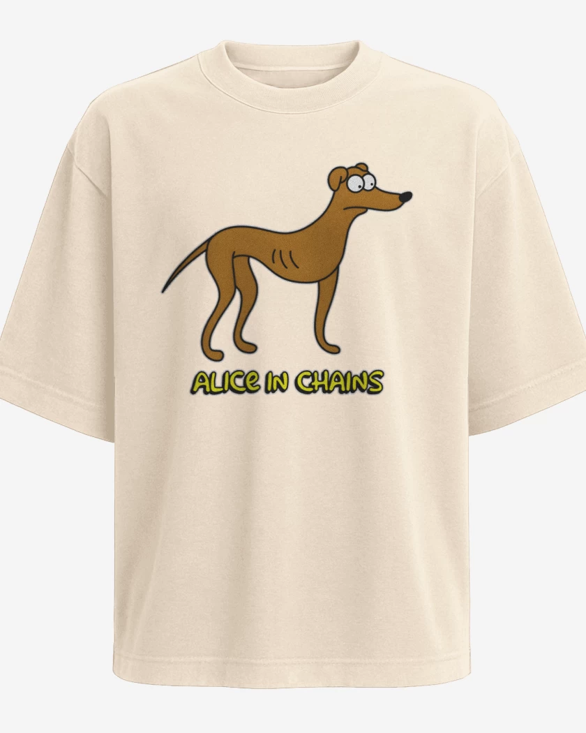 Polera Oversize Ayudante de Santa in Chains