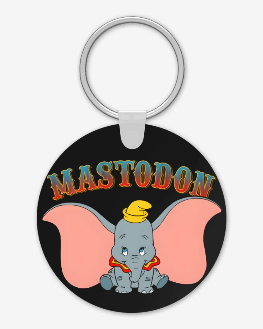 Llavero Mastodon