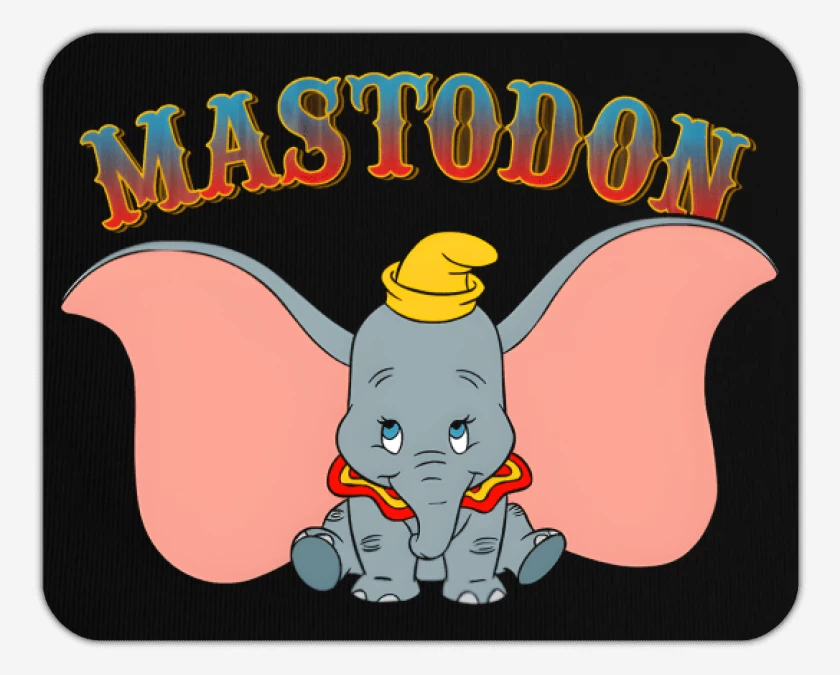 Mousepad Mastodon
