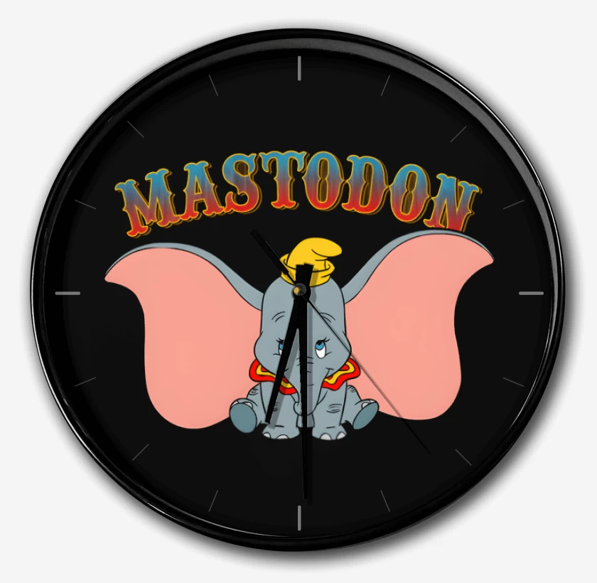 Reloj Negro de Mastodon
