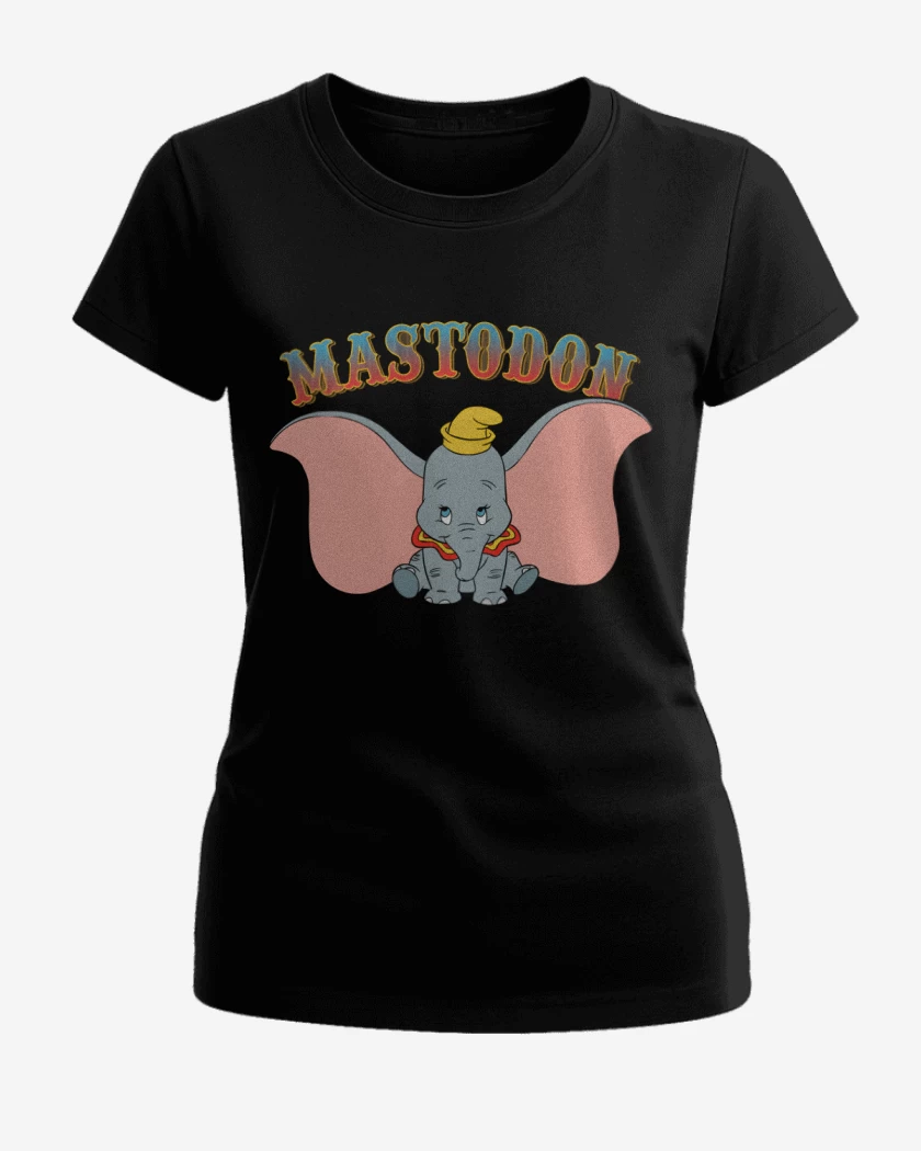 Polera de Mujer Negro de Mastodon