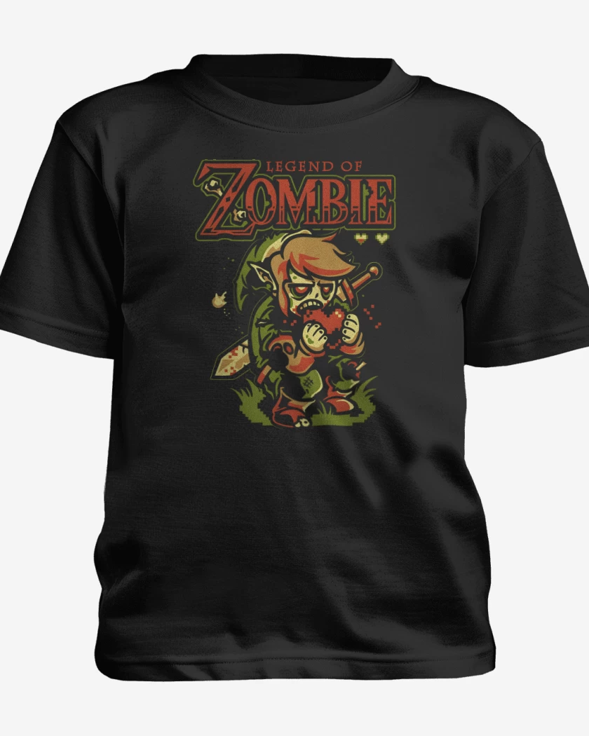 Polera de niño Negro de The Legend of Zombie