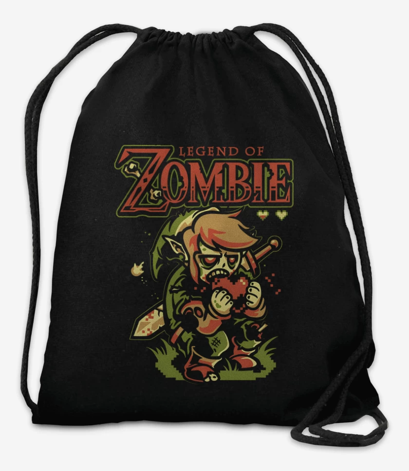 Mochila Negro de The Legend of Zombie