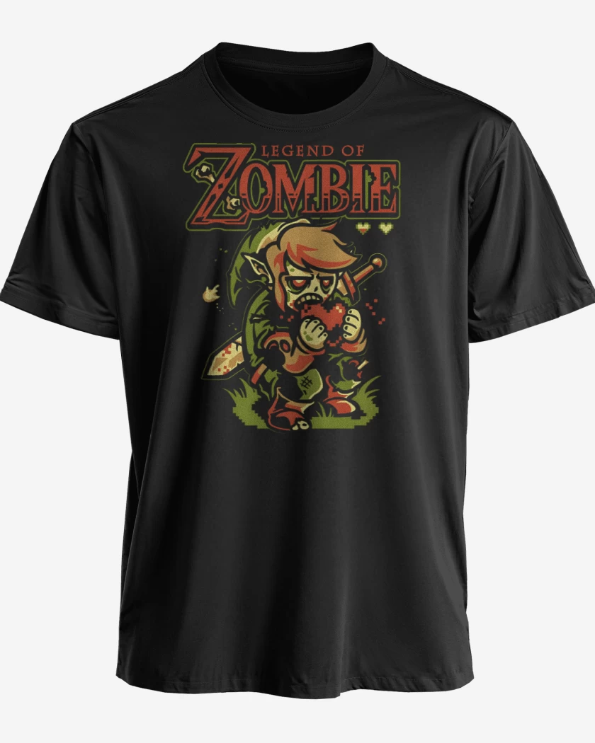 Polera premium Negro de The Legend of Zombie