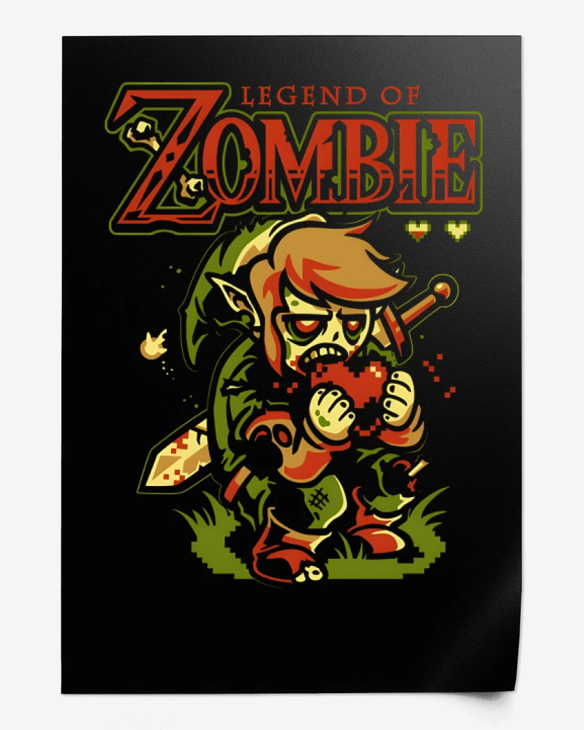 Print The Legend of Zombie