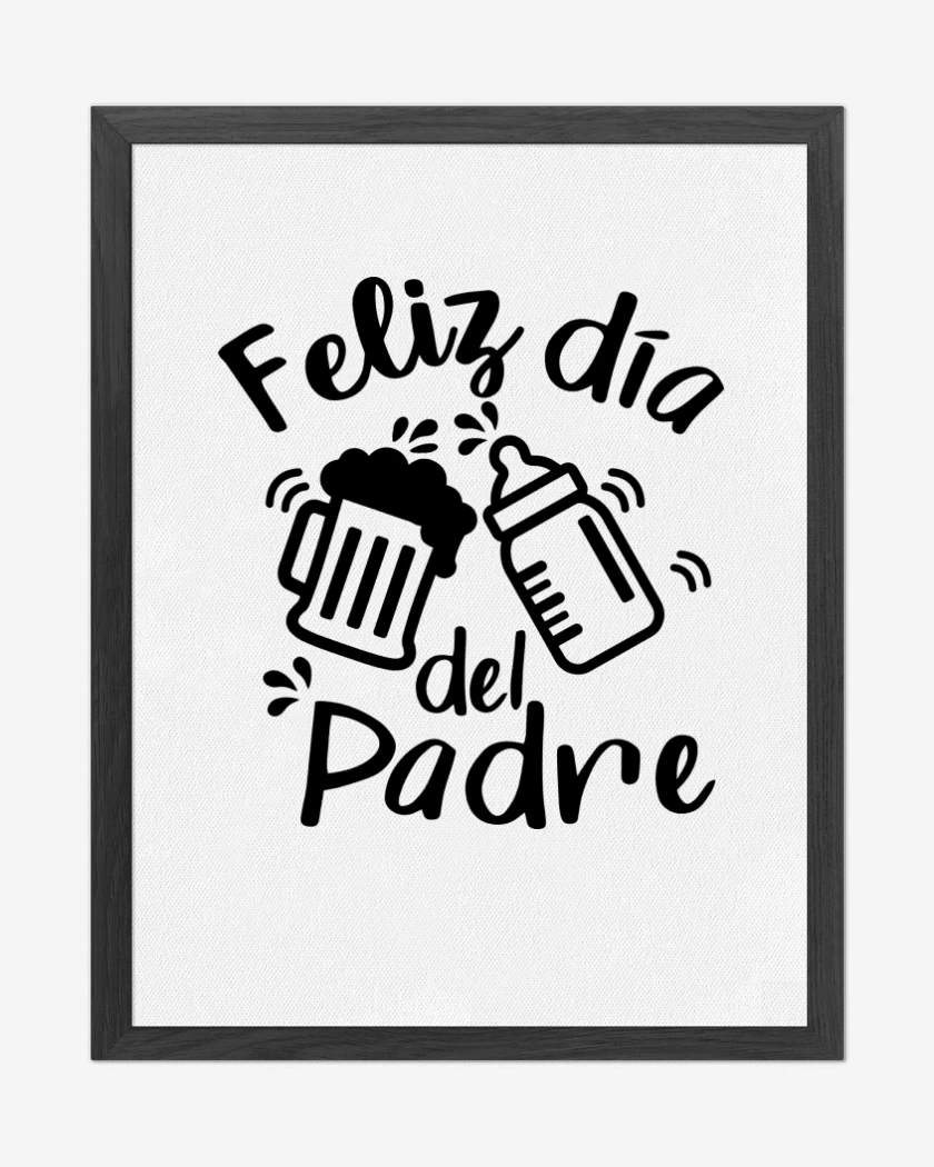 Cuadro decorativo Feliz Día del Padre