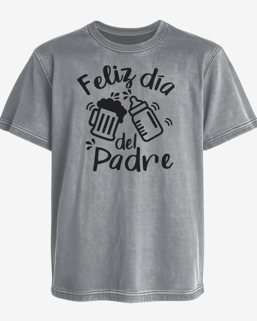 Polera desgastada Feliz Día del Padre