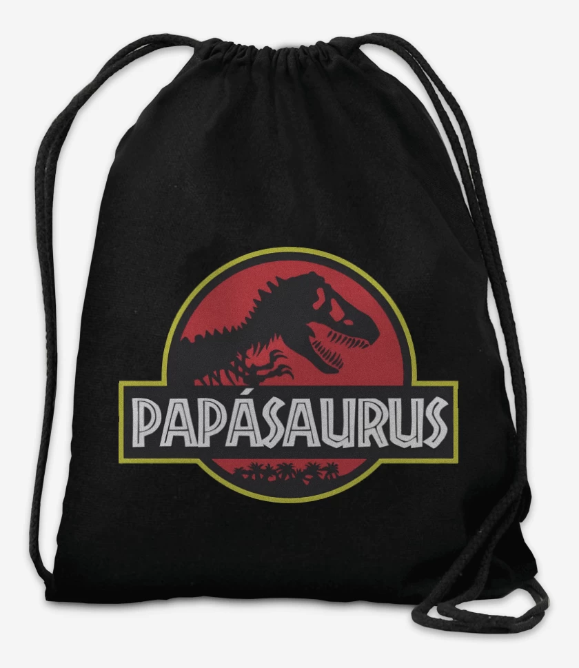 Mochila Negro de Papásaurus