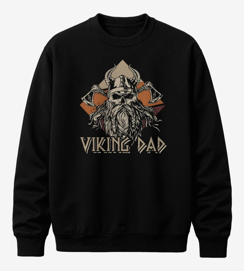 Poleron polo Papá Vikingo