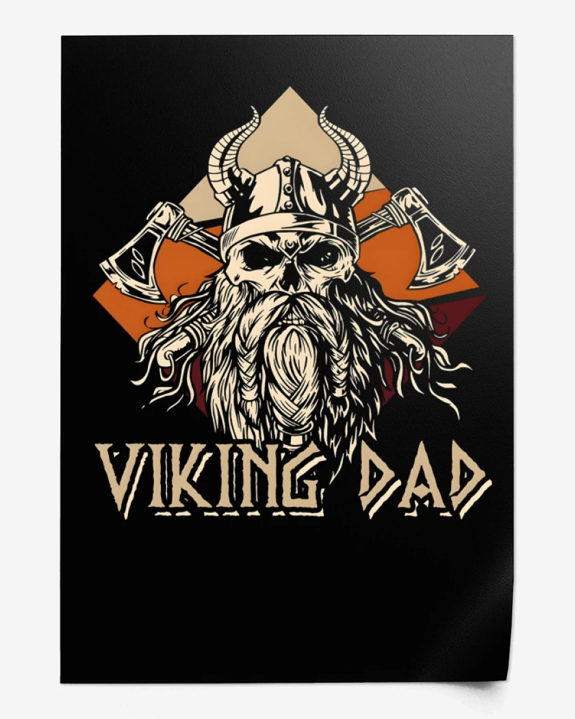 Print Papá Vikingo