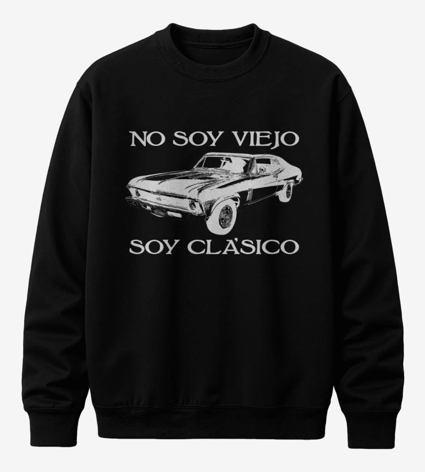 Poleron polo No soy Viejo
