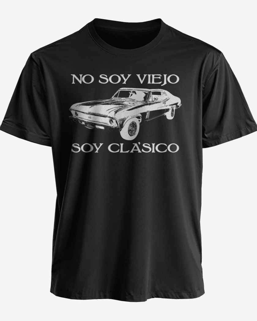 Polera premium No soy Viejo