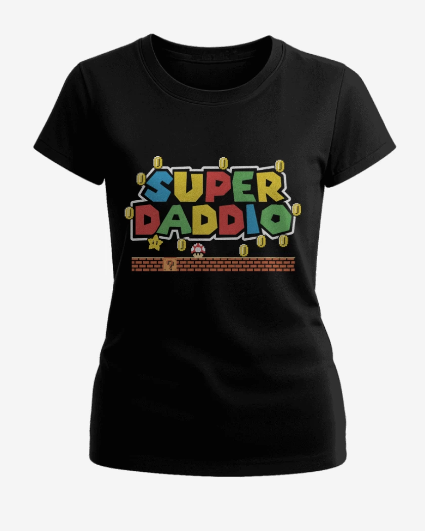 Polera de Mujer Negro de Super Daddio