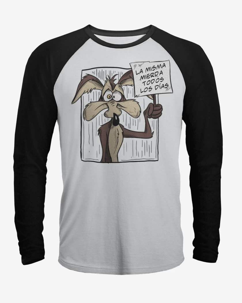 Polera Raglan La Misma Mierda...