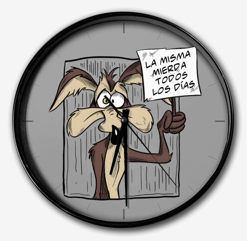 Reloj La Misma Mierda...