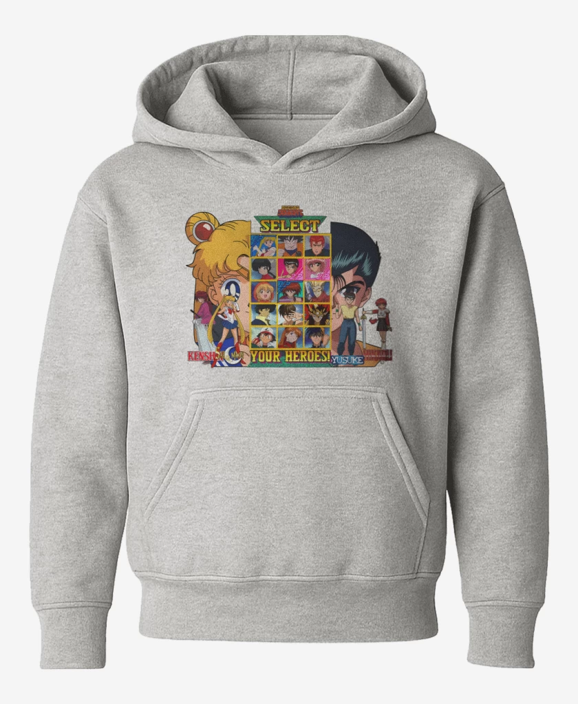 Poleron de niño Anime Heroes