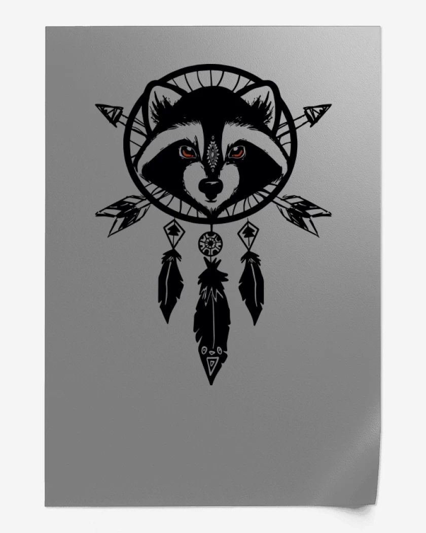 Print Gris Melange de Mapch