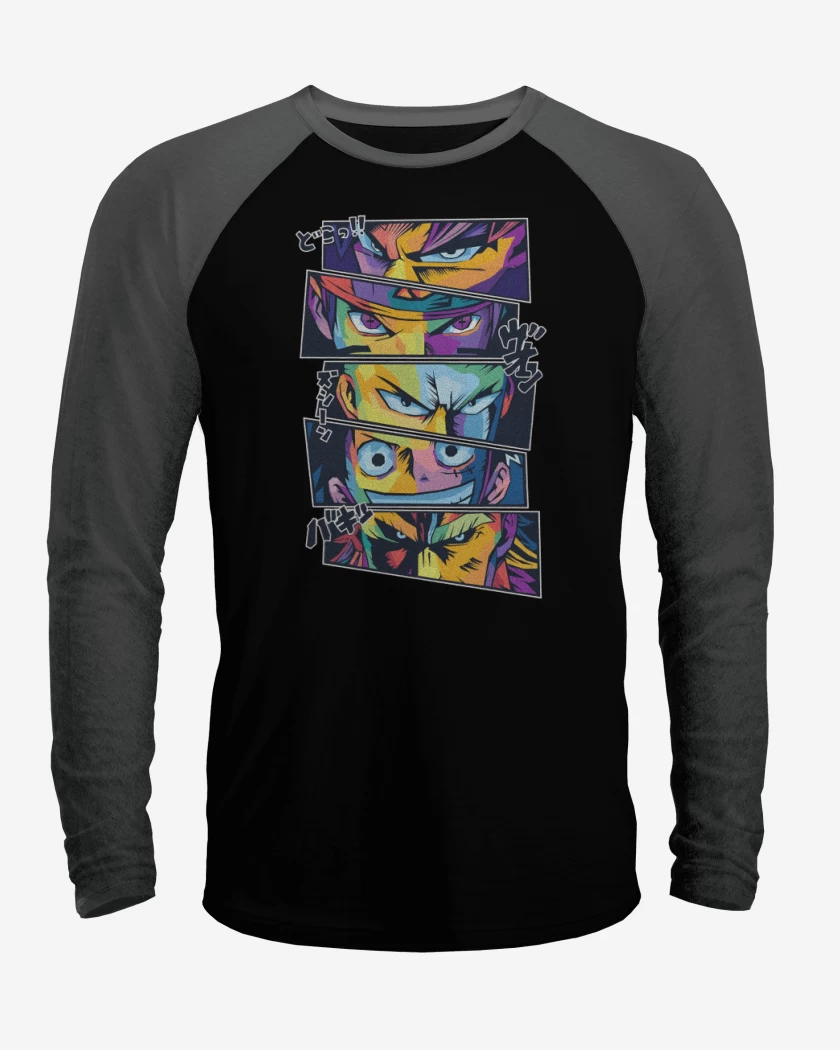 Polera Raglan Anime leyendas