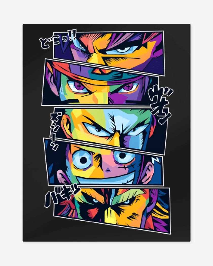 Print metalico Anime leyendas