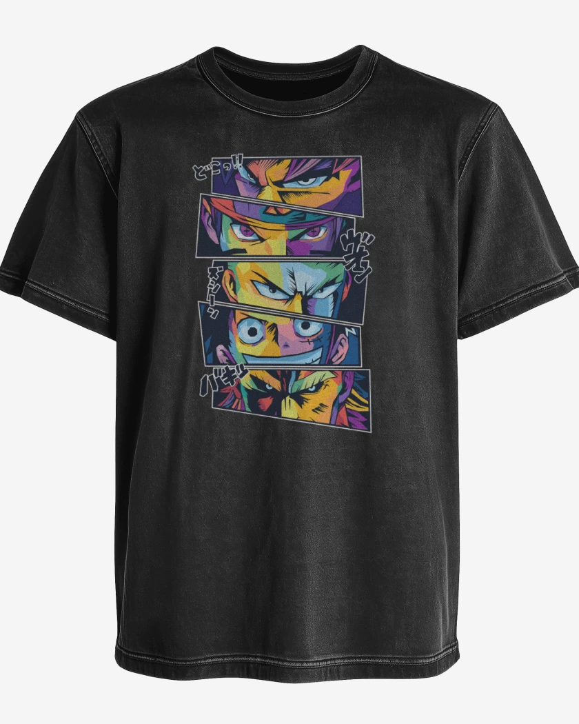Polera desgastada Anime leyendas