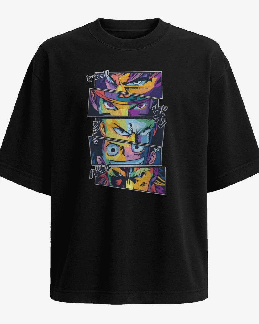 Polera Oversize Anime leyendas
