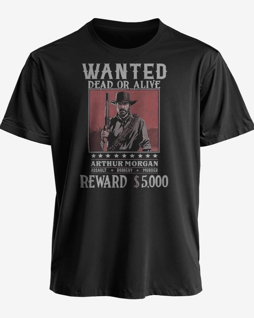 Polera premium Negro de Arthur reward