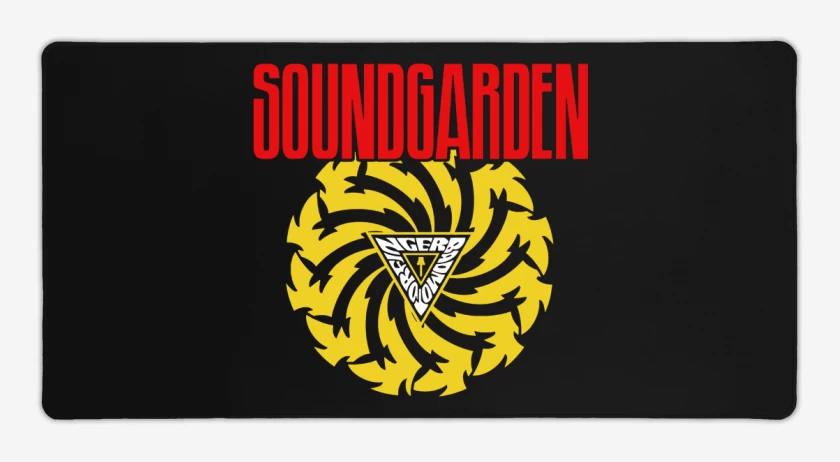 Mouse pad Gamer Negro de Badmotorfinger