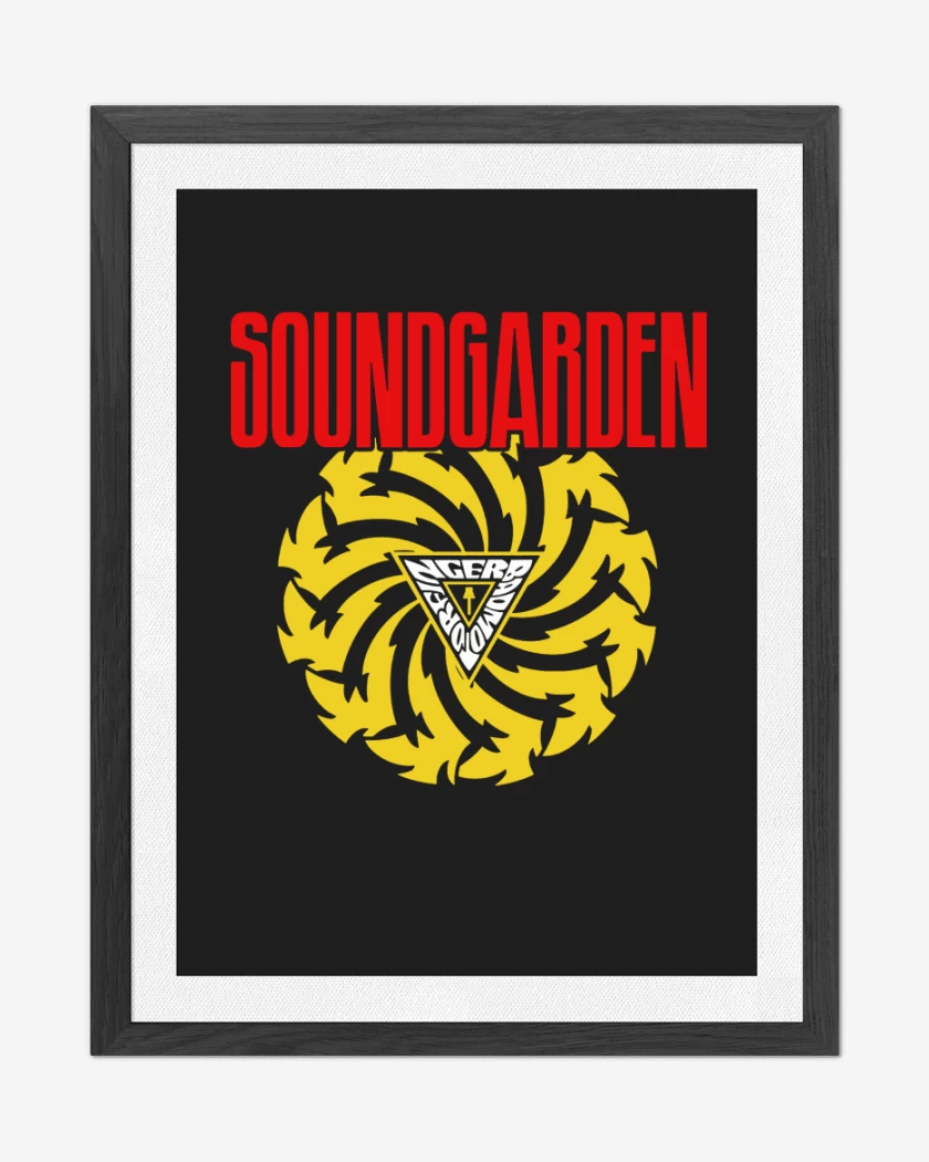 Cuadro decorativo Negro de Badmotorfinger