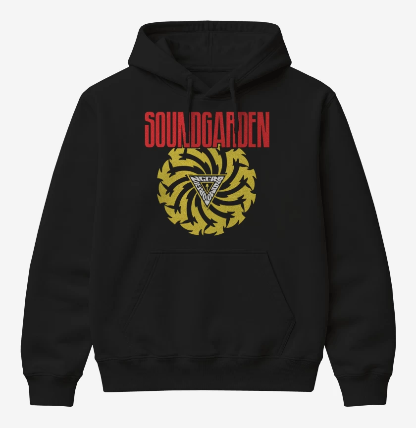Poleron Canguro básico Negro de Badmotorfinger