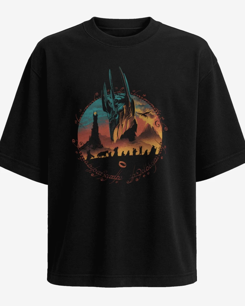 Polera Oversize Comunidad del anillo