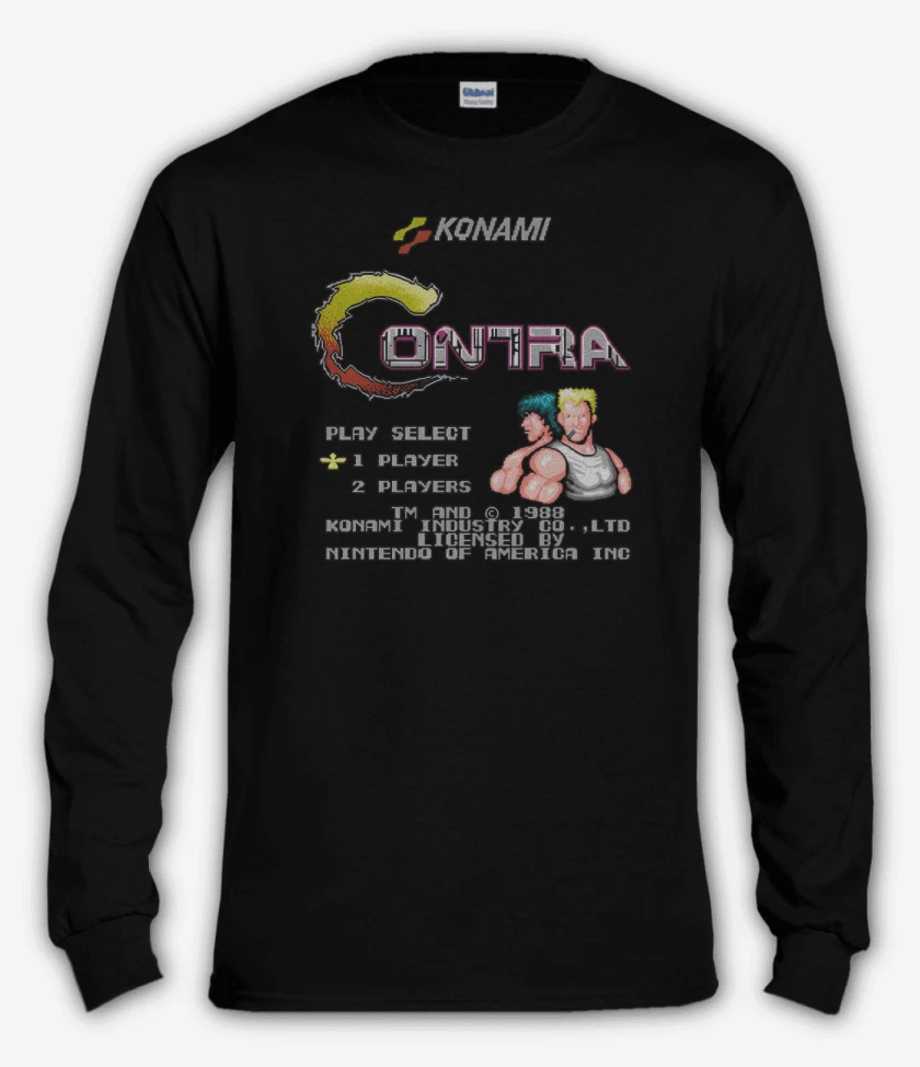 Polera manga larga Negro de Contra