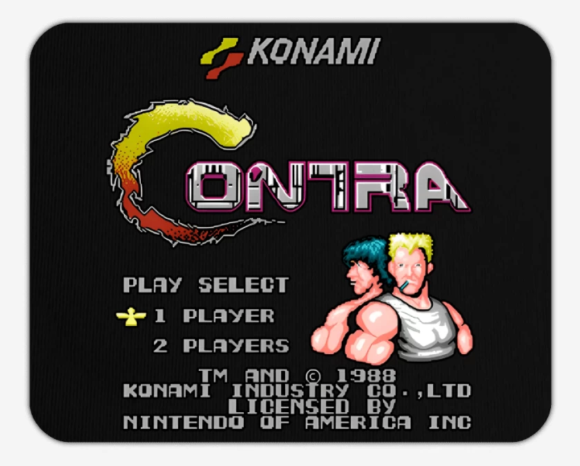 Mousepad Negro de Contra