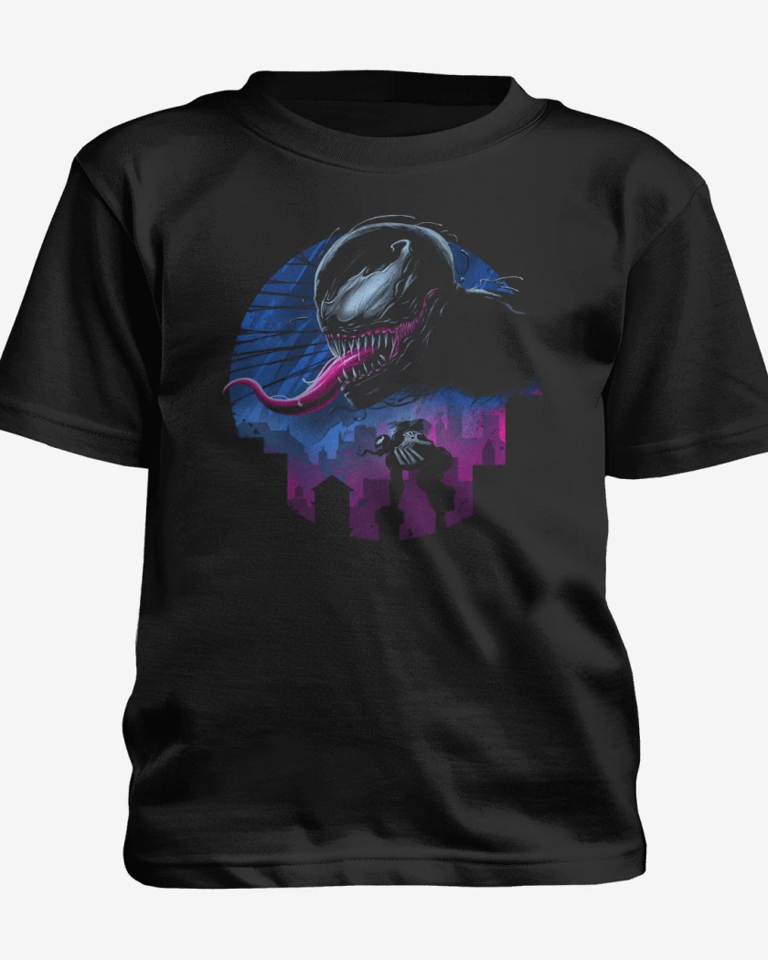 Polera de niño Negro de El venenoso