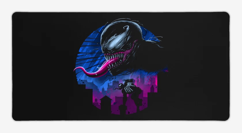Mouse pad Gamer Negro de El venenoso