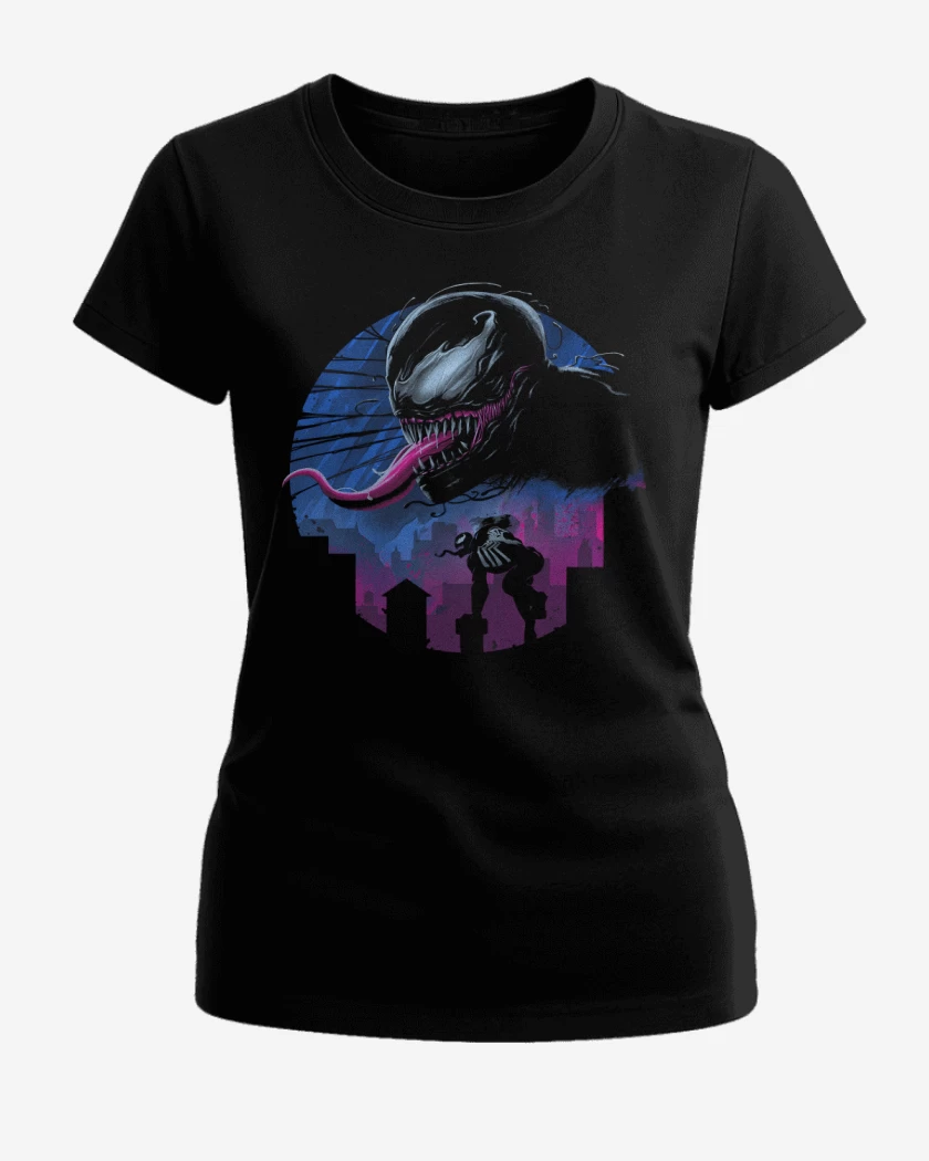 Polera de Mujer Negro de El venenoso