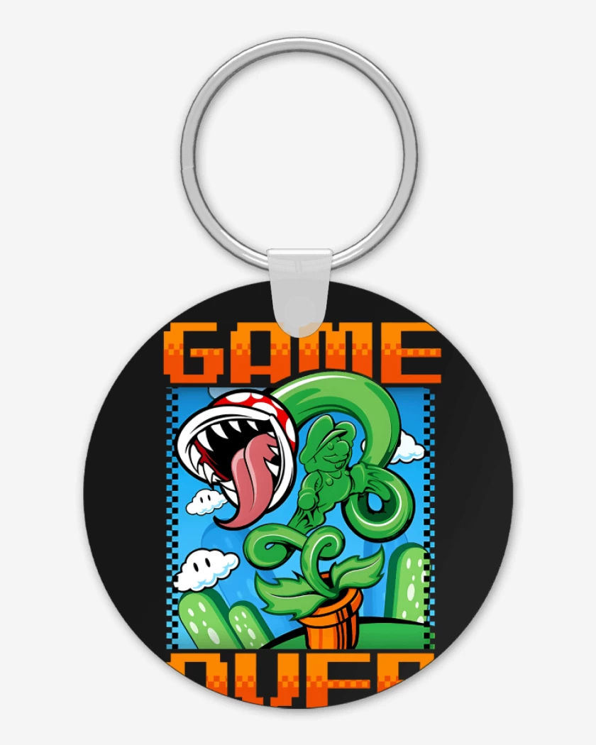 Llavero Game over Bigote