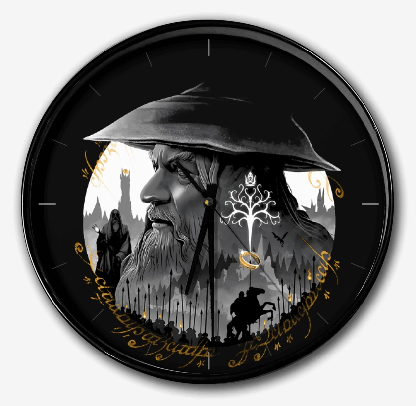 Reloj Negro de Gandalf el gris